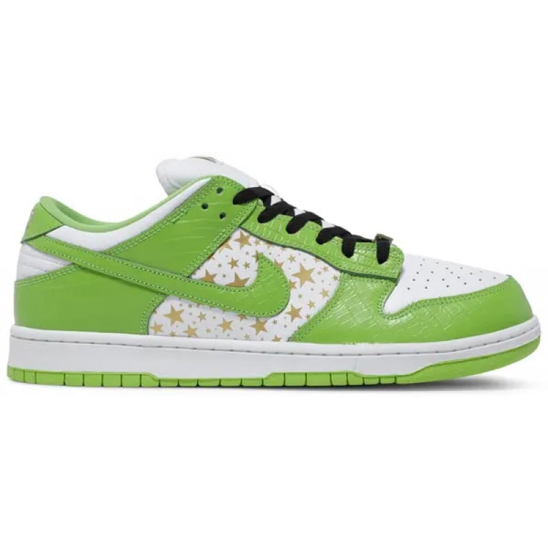 Nike SB Dunk Low Supreme Stars Mean Green (2021)