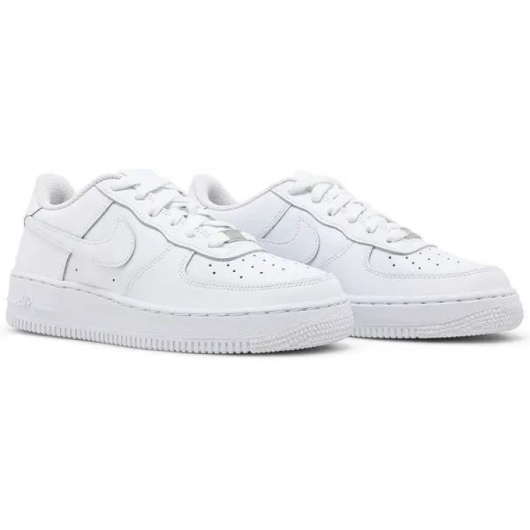 Nike Air Force 1 Low LE Triple White (GS)