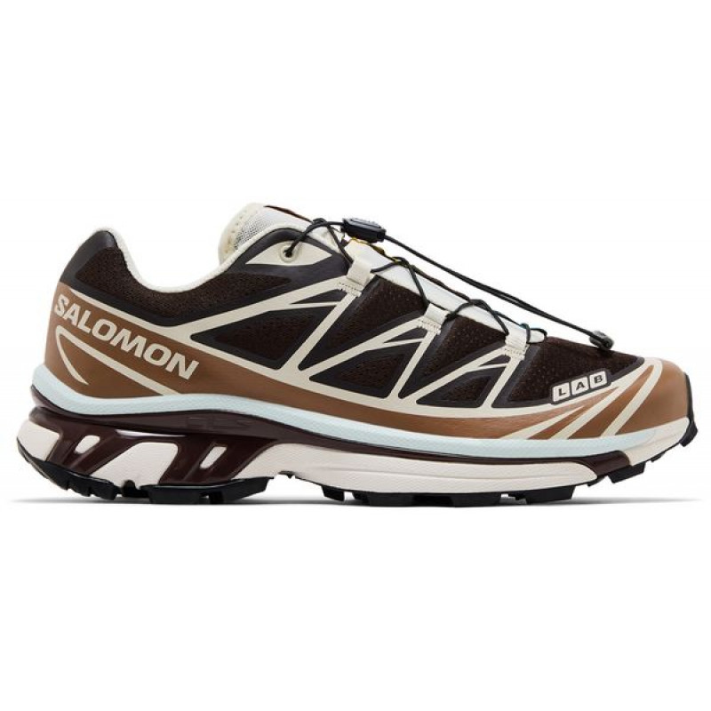 Salomon XT-6 Black Coffee Burro Bitter Chocolate