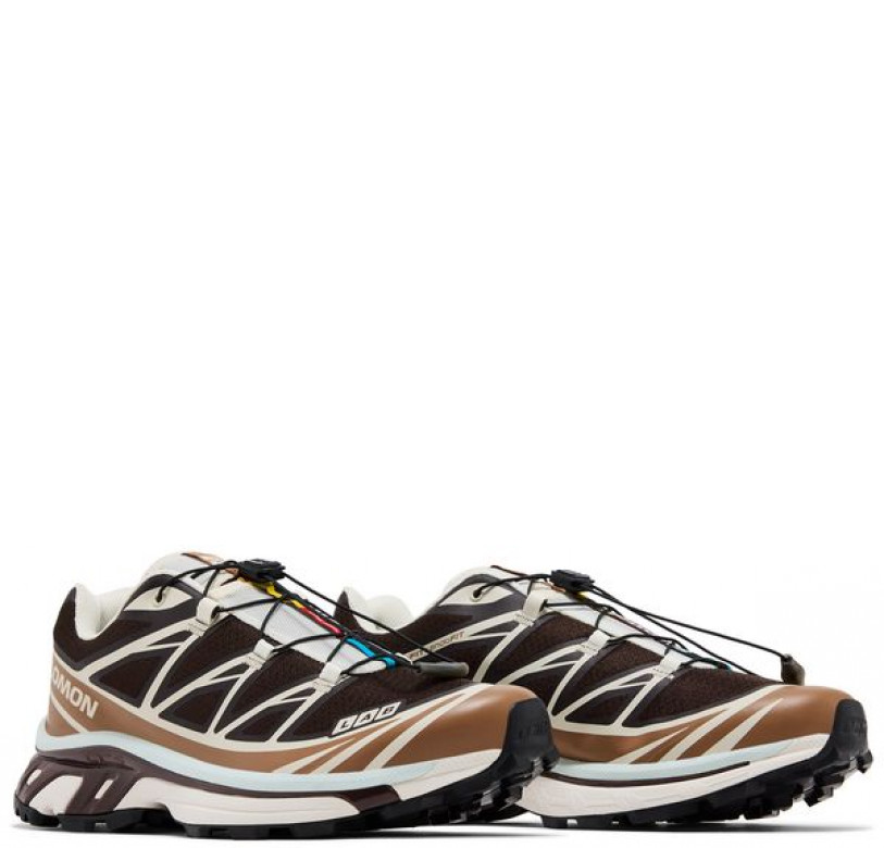 Salomon XT-6 Black Coffee Burro Bitter Chocolate