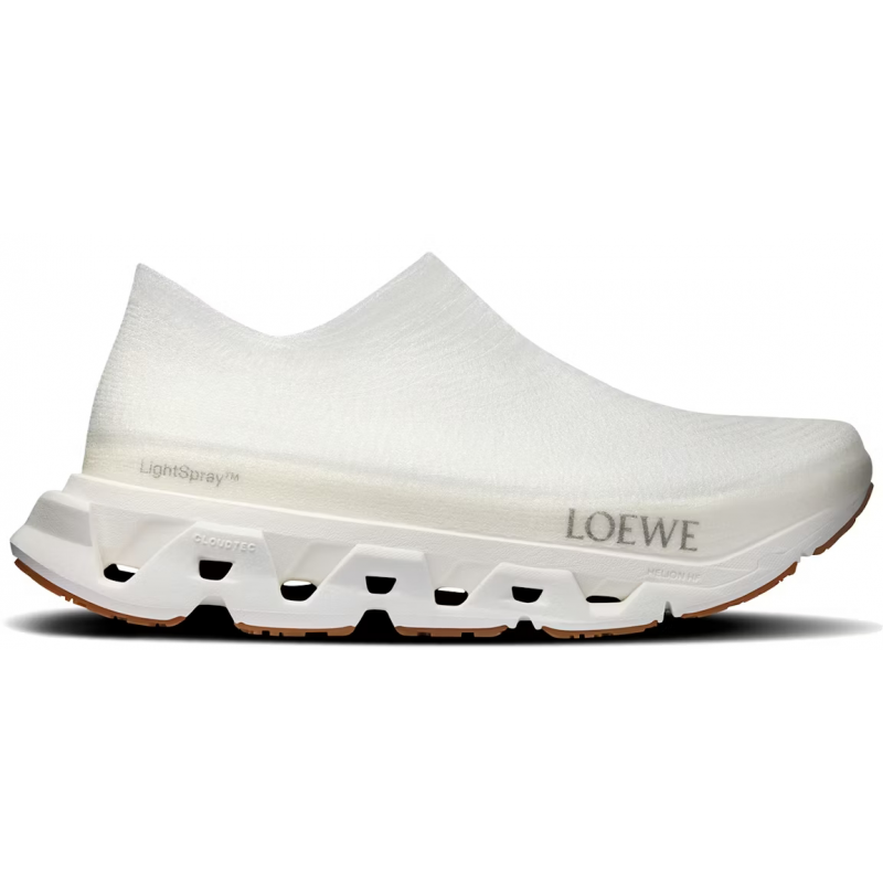 On Running LightSpray Cloudmonster LOEWE White